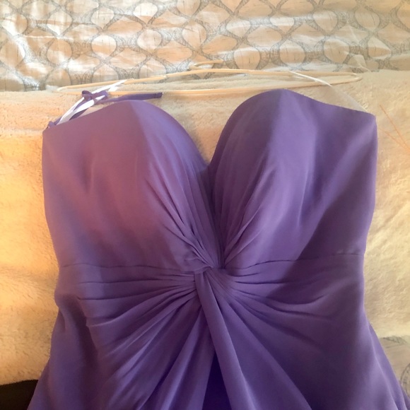 Kanali K 1654 strapless gown orchid sz 6. - Picture 7 of 8